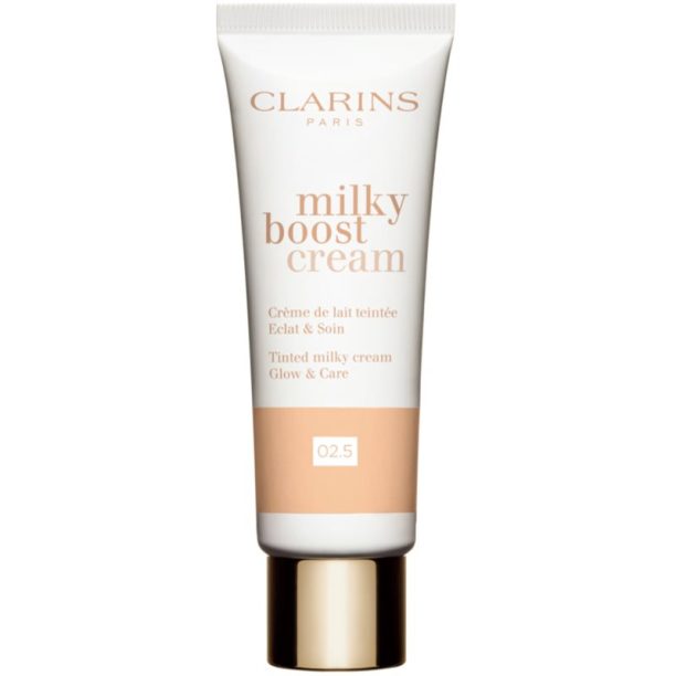 Clarins Milky Boost Cream oсвежаващ BB крем цвят Milky Beige 45 мл.