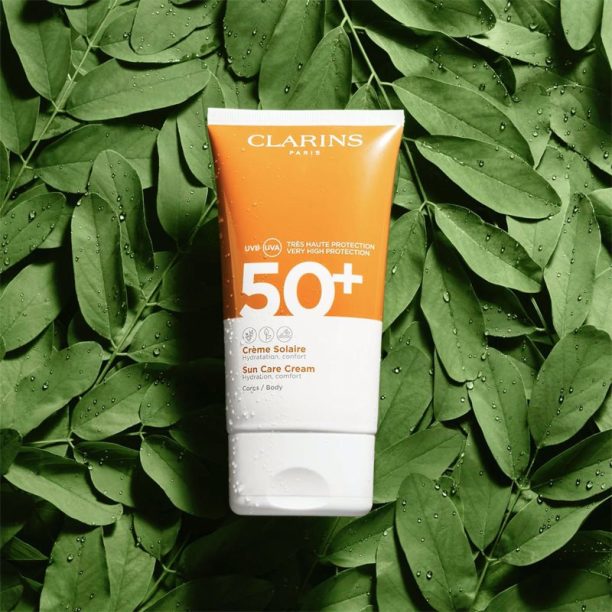 Clarins Sun Care Cream слънцезащитен крем за тяло SPF 50+ 150 мл. купи на топ цена