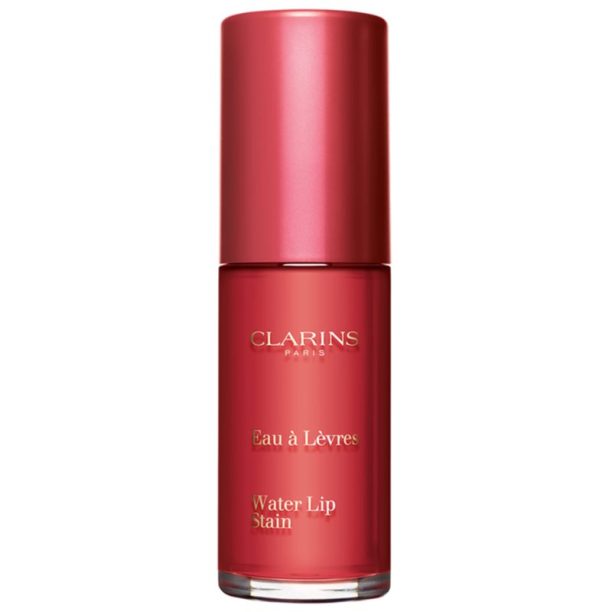 Clarins Water Lip Stain гланц за устни с матиращ ефект с хидратиращ ефект цвят 08 Candy Water 7 мл.