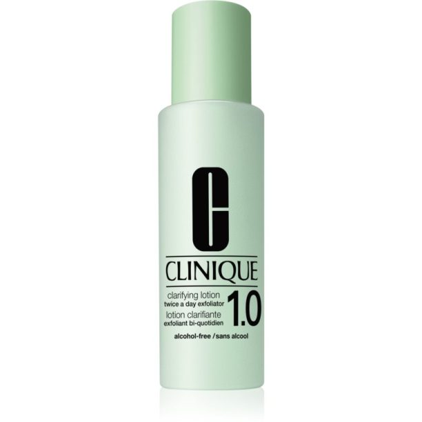 Clinique 3 Steps Clarifying Lotion 1.0 Twice A Day Exfoliator тоник за всички типове кожа на лицето 200 мл. на ниска цена