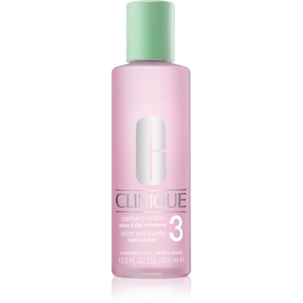 Clinique 3 Steps Clarifying Lotion 3 тоник за смесена и мазна кожа 400 мл. на ниска цена