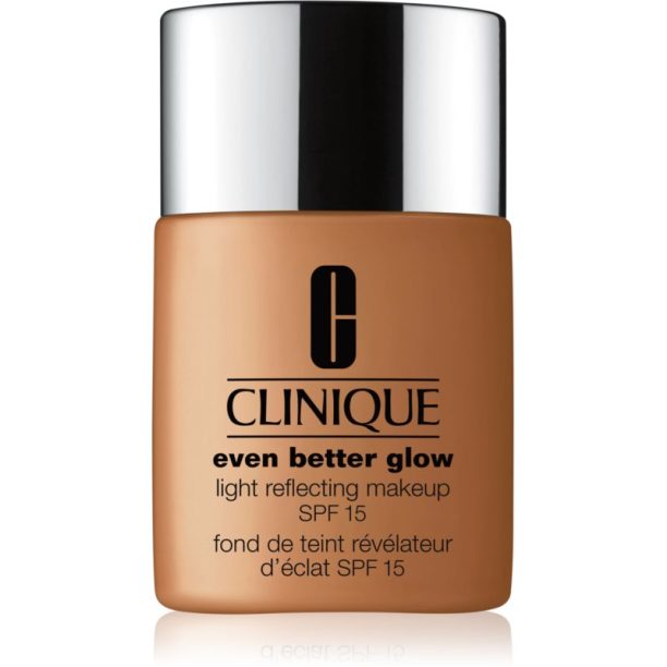 Clinique Even Better™ Glow Light Reflecting Makeup SPF 15 фон дьо тен за озаряване на кожата SPF 15 цвят WN 118 Amber 30 мл. на ниска цена