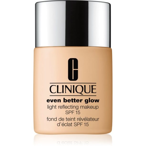 Clinique Even Better™ Glow Light Reflecting Makeup SPF 15 фон дьо тен за озаряване на кожата SPF 15 цвят WN 12 Meringue 30 мл. на ниска цена