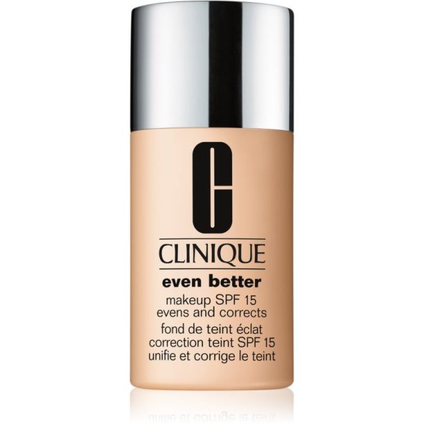 Clinique Even Better™ Makeup SPF 15 Evens and Corrects коригиращ фон дьо тен SPF 15 цвят CN 40 Cream Chamois 30 мл. на ниска цена