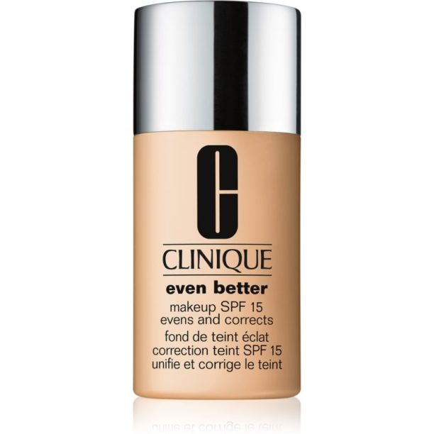 Clinique Even Better™ Makeup SPF 15 Evens and Corrects коригиращ фон дьо тен SPF 15 цвят CN 62 Porcelain Beige 30 мл. на ниска цена