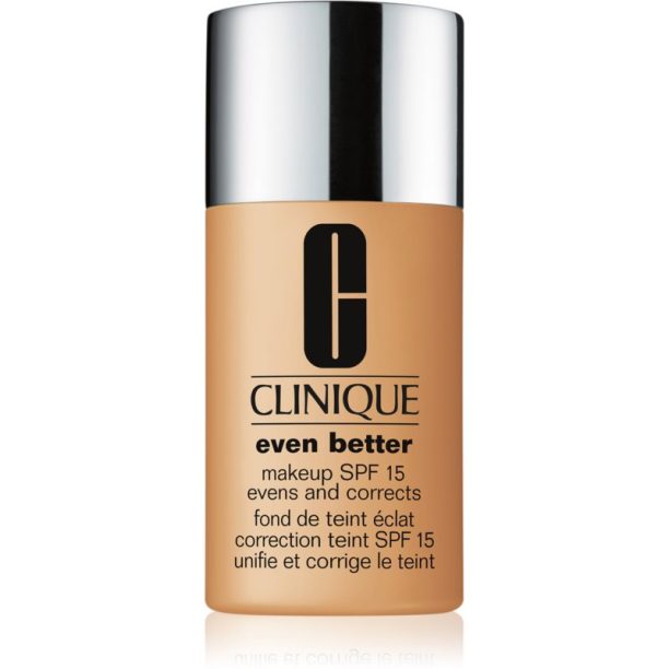 Clinique Even Better™ Makeup SPF 15 Evens and Corrects коригиращ фон дьо тен SPF 15 цвят CN 78 Nutty 30 мл.