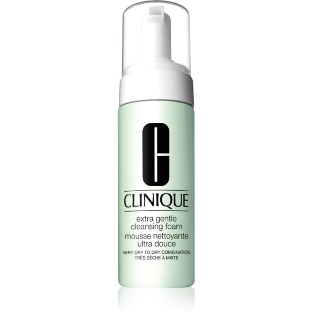 Clinique Extra Gentle Cleansing Foam нежна почистваща пяна за суха или много суха кожа 125 мл. на ниска цена