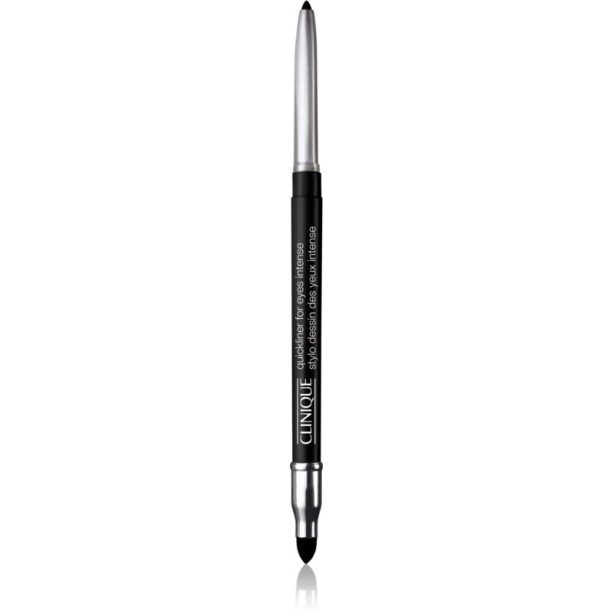 Clinique Quickliner for Eyes Intense молив за очи с интензивен цвят цвят 09 Intense Ebony 0