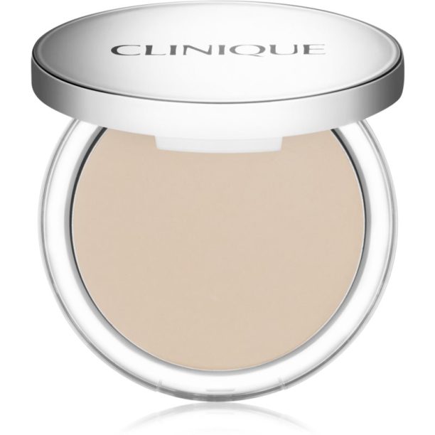 Clinique Stay-Matte Sheer Pressed Powder матираща пудра за мазна кожа цвят 101 Invisible Matte 7