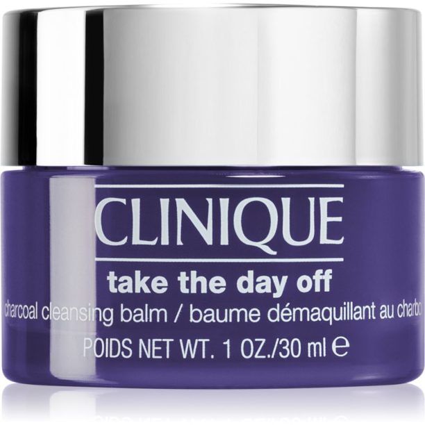 Clinique Take The Day Off™ Charcoal Detoxifying Cleansing Balm балсам за почистване и премахване на грим 30 мл. на ниска цена