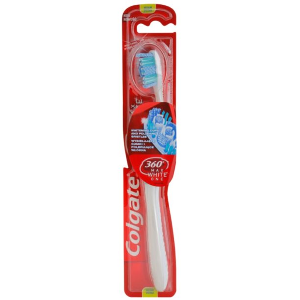 Colgate Max White One 360° четка за зъби медиум 1 бр.