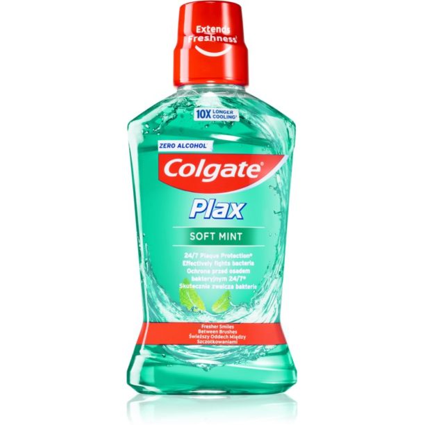 Colgate Plax Soft Mint вода за уста против зъбна плака 500 мл.