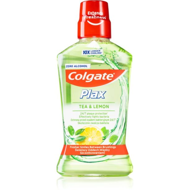 Colgate Plax Tea & Lemon вода за уста против зъбна плака 500 мл.