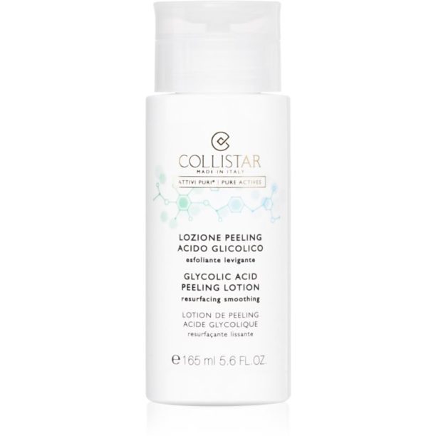 Collistar Attivi Puri Glycolic Acid Peeling Lotion ексфолиращ почистващ тоник 165 мл.