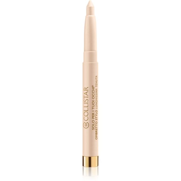 Collistar For Your Eyes Only Eye Shadow Stick дълготрайни сенки за очи в молив цвят 1 Ivory 1.4 гр.