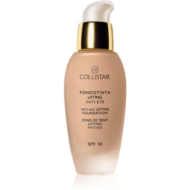 Collistar Foundation Anti-Age Lifting Foundation фон дьо тен с лифтинг ефект SPF 10 цвят 2 Beige Sabbia 30 мл. на ниска цена