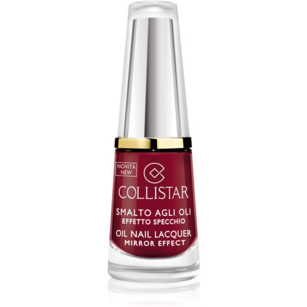 Collistar Oil Nail Lacquer лак за нокти  с олио цвят 322 Rosso Lacca 6 мл.