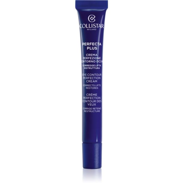 Collistar Perfecta Plus Eye Contour Perfection Cream нежен очен крем със стягащ ефект 15 мл.