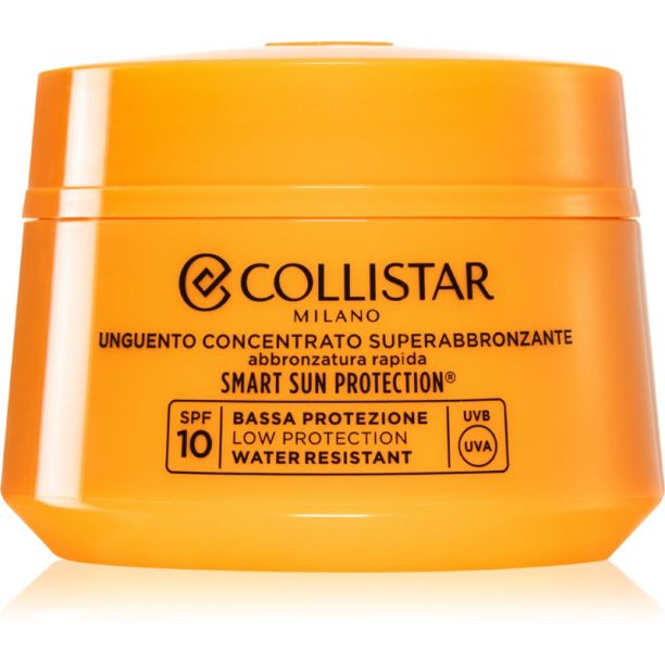 Collistar Smart Sun Protection Supertanning Concentrate Unguent SPF 10 концентриран мехлем за загар SPF 10 150 мл.