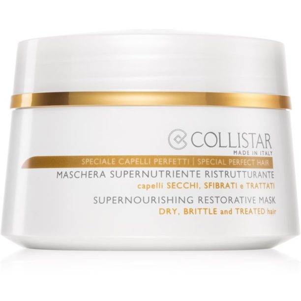 Collistar Special Perfect Hair Supernourishing Restorative Mask подхранваща регенерираща маска за суха и крехка 200 мл.