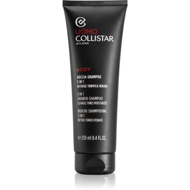 Collistar Uomo 3 in 1 Shower-Shampoo Express душ гел за тяло и коса 250 мл.