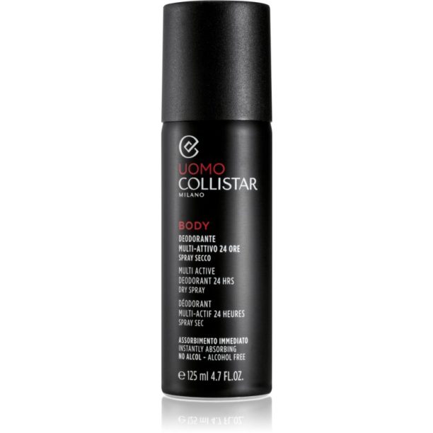 Collistar Uomo Multi-Active Deodorant 24hrs Dry Spray дезодорант в спрей  24 часа 125 мл.