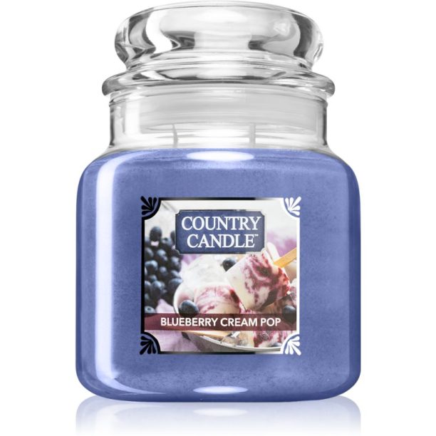 Country Candle Blueberry Cream Pop ароматна свещ 453 гр.