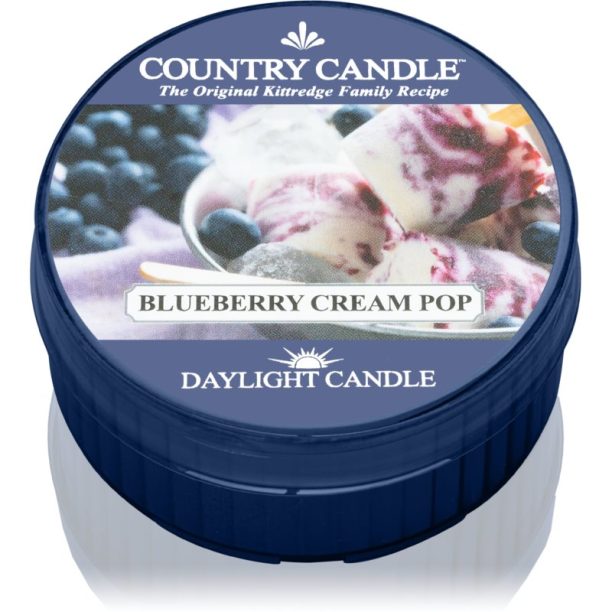 Country Candle Blueberry Cream Pop чаена свещ 42 гр.