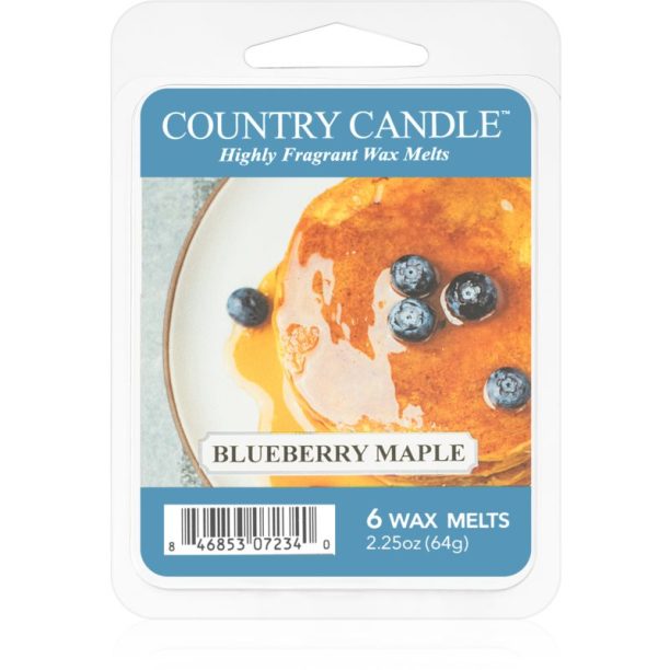 Country Candle Blueberry Maple восък за арома-лампа 64 гр.