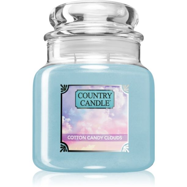 Country Candle Cotton Candy Clouds ароматна свещ 453 гр.