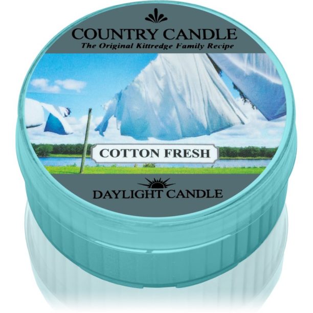 Country Candle Cotton Fresh чаена свещ 42 гр.