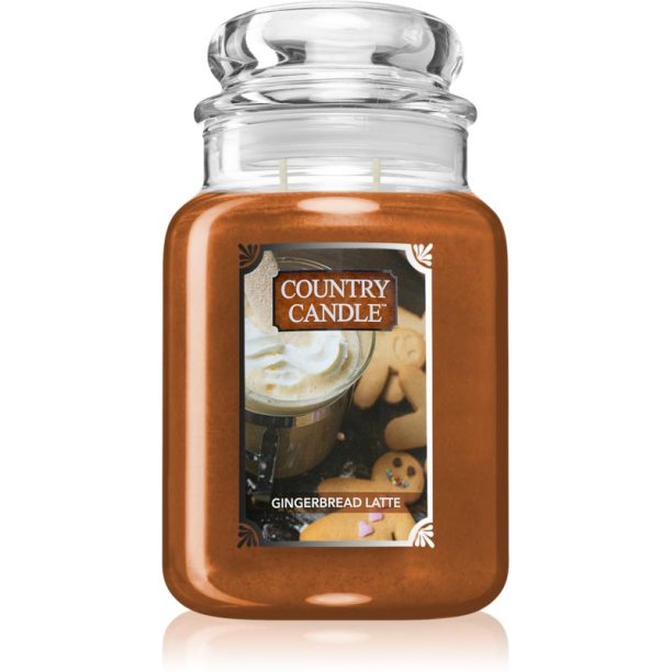 Country Candle Gingerbread Latte ароматна свещ 680 гр.