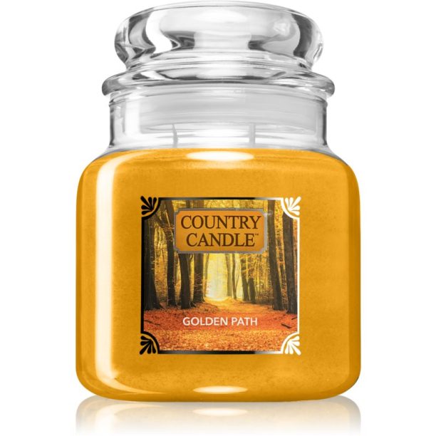 Country Candle Golden Path ароматна свещ 453 гр.