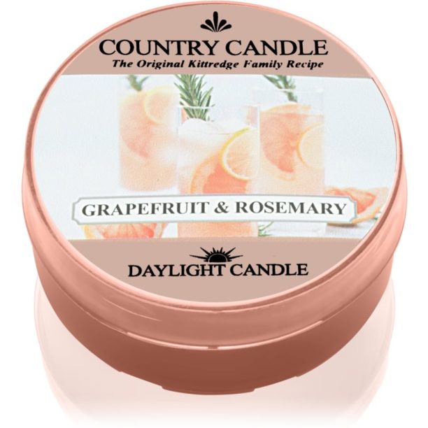 Country Candle Grapefruit & Rosemary чаена свещ 42 гр.