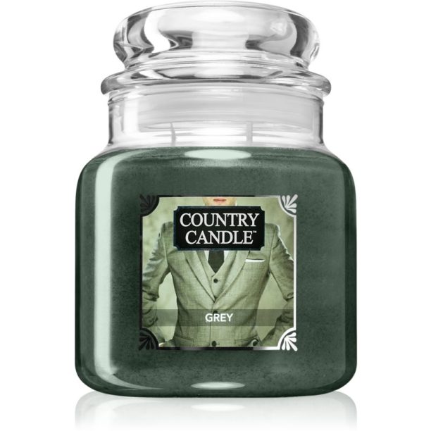 Country Candle Grey ароматна свещ 453 гр.