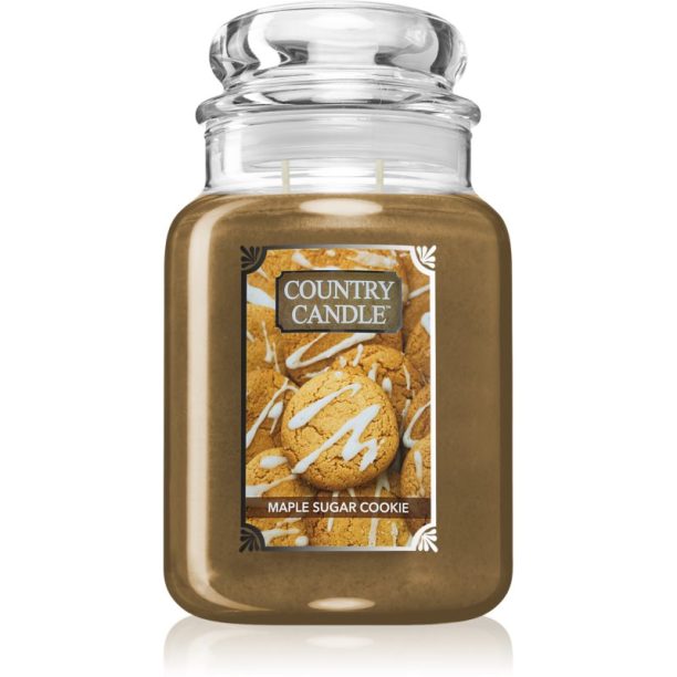 Country Candle Maple Sugar & Cookie ароматна свещ 680 гр.