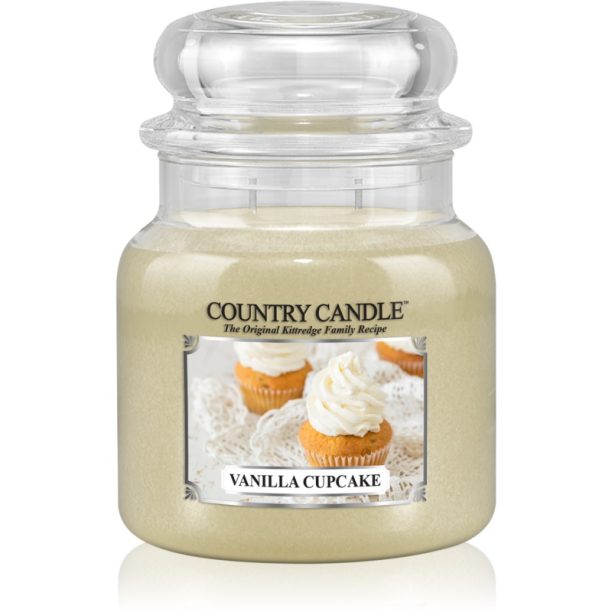 Country Candle Vanilla Cupcake ароматна свещ 453 гр.