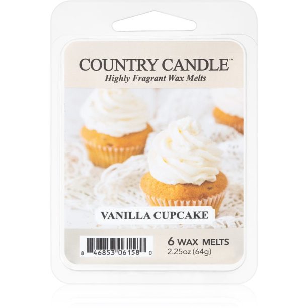 Country Candle Vanilla Cupcake восък за арома-лампа 64 гр.