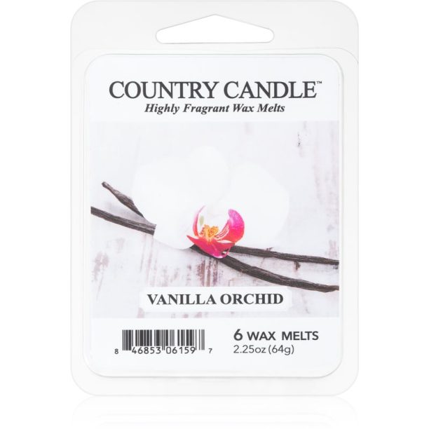 Country Candle Vanilla Orchid восък за арома-лампа 64 гр.