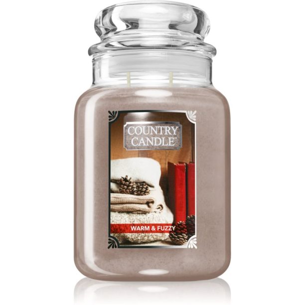 Country Candle Warm & Fuzzy ароматна свещ 680 гр.