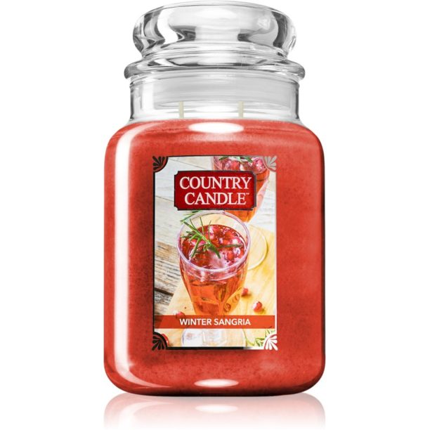 Country Candle Winter Sangria ароматна свещ 680 гр.