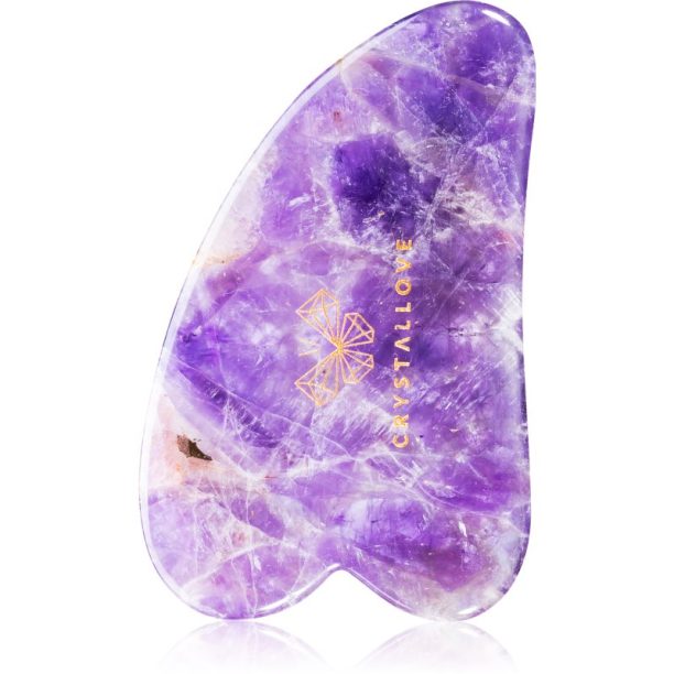 Crystallove Amethyst Gua Sha масажно приспособление