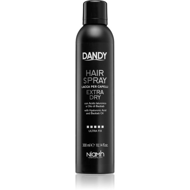 DANDY Hair Spray лак за коса със силна фиксация с хиалуронова киселина 300 мл.