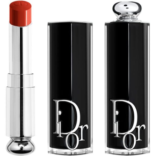 DIOR Dior Addict Refill бляскаво червило пълнител цвят 758 Lady Red 3