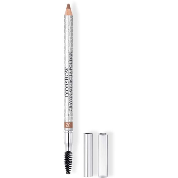 DIOR Diorshow Crayon Sourcils Poudre водоустойчив молив за вежди цвят 02 Chestnut 1