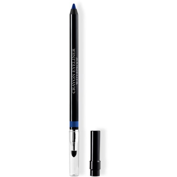 DIOR Diorshow Eyeliner Waterproof молив за очи  с острилка цвят 254 Captivating Blue  1