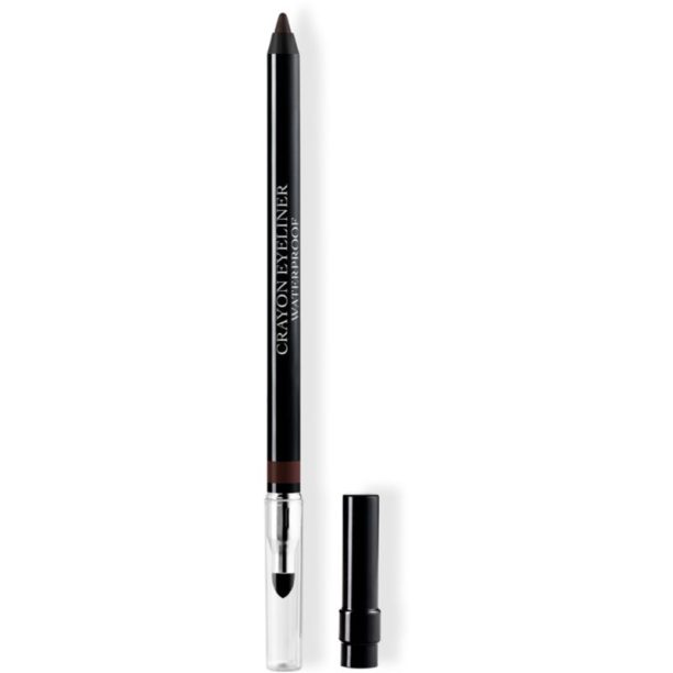 DIOR Diorshow Eyeliner Waterproof молив за очи  с острилка цвят 594 Intense Brown   1