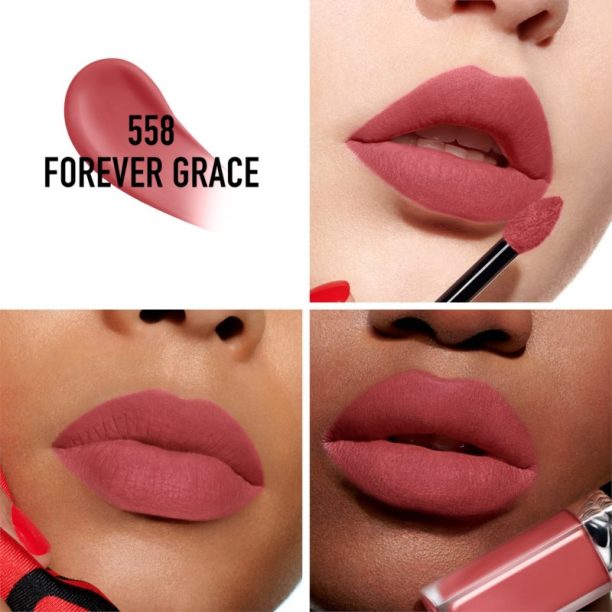 DIOR Rouge Dior Forever Liquid матиращо течно червило цвят 558 Forever Grace 6 мл. на ниска цена