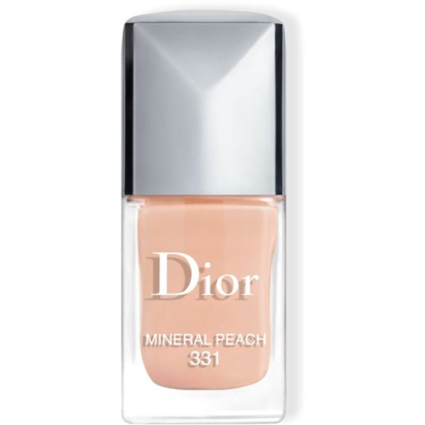 DIOR Rouge Dior Vernis Mineral Glow Limited Edition лак за нокти цвят 331 Mineral Peach 10 мл. на ниска цена