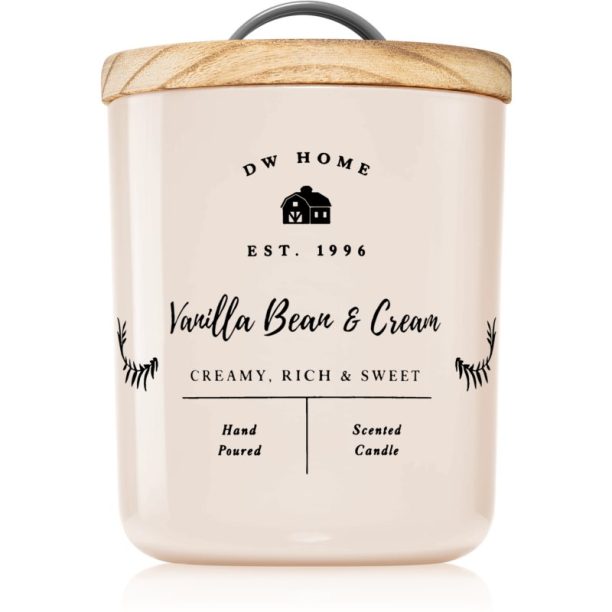 DW Home Farmhouse Vanilla Bean & Cream ароматна свещ 264 гр.